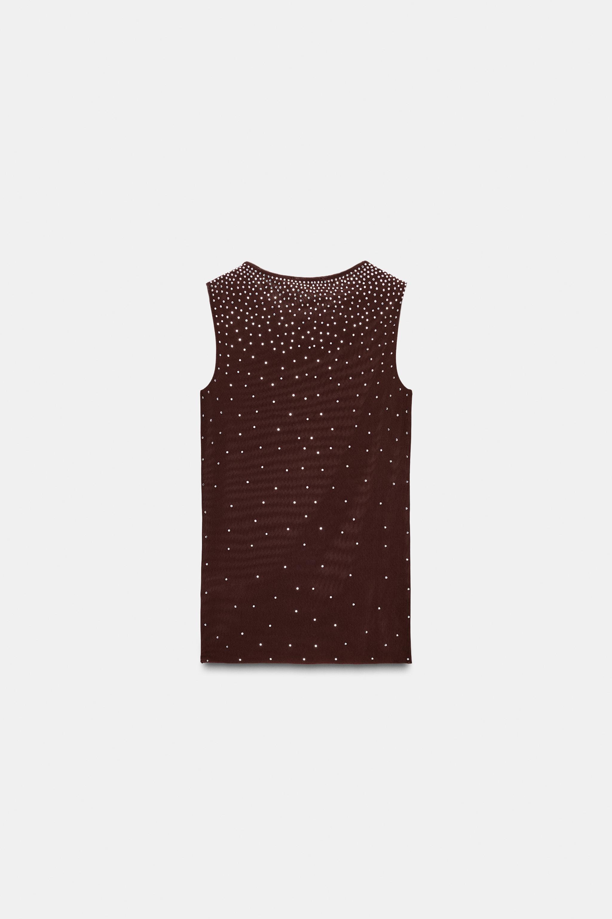 TOP À PAILLETTES